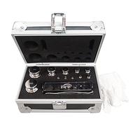 PreAsion F1 Grade 1mg-200g Calibration Weight Stainless Steel Calibration Weight Kit with Tweezer for Laboratory and Measurement Industries