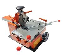 PreAsion Manual Nameplate Metal Label Stamping Printer Machine Semi-Automatic Sheet Embosser with Fixture 4mm
