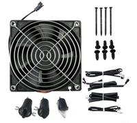 Preassembled Wire Kit for FOR Gravity Grill Fan Door Switch | Restores full function, fits 560/800/1050XL, includes fan switch harness, easy install, black finish