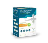 Prebiotic Fibre Complex for Gut Health by Wellbiome - Probiotic Support, Digestive Wellness, Immune System Support - Magnesium for Anxiety, Mood & Energy - 30 Servings