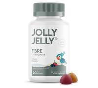 Prebiotic Fibre Gummies - 3g - Chicory Root Inulin, BlackBerry, Strawberry & Peach Flavour - Kosher, Halal - 60 Vegan Gummies.