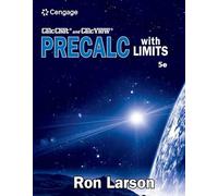 Precalculus with Limits: CalcChat and CalcView