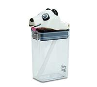 Precidio New 2022 Drink in the Box FunTops Eco-Friendly Reusable Drink Container Design, 8oz (Panda)