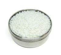 PRECIOSA Seed Beads 250 g 10/0 (approx. 2.3 mm) White Pearl (Seed Beads Preciosa Seed Beads)