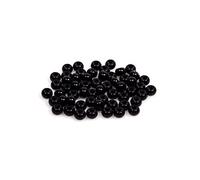PRECIOSA Seed Beads 250 g 11/0 (approx. 2.1 mm) Black (Rocailles Preciosa Seed Beads)