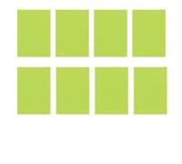 Precious 2026 A4 One Day to a Page Diary with Full Page of Saturday & Sunday Hardback Cover Planner Organiser Diary (Lime Green) - Pack of 8