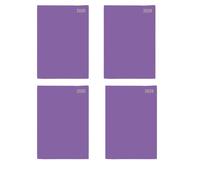 Precious 2026 A4 One Day to a Page Diary with Full Page of Saturday & Sunday Hardback Cover Planner Organiser Diary (Purple)- pack of 4