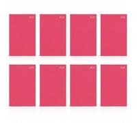 Precious 2026 A4 One Day to a Page Diary with Full Page of Saturday & Sunday Hardback Cover Planner Organiser Diary (Deep Pink)- Pack of 8