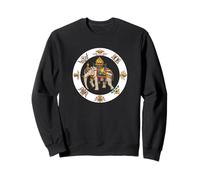 Precious Elephant and Eight Auspicious Symbols Buddhism Sweatshirt