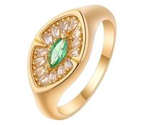 Precious Heart-shaped Ring: Set with zirconia, suitable for various styles, a gift for women