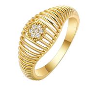 Precious Heart-shaped Ring: Set with zirconia, suitable for various styles, a gift for women