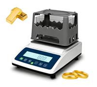 Precious Metal Testing Machine, Gold K Value Tester with ABS Measuring Station & Adjustable Feet, Electronic Density Meter for Jewelry and Pawn Industry
