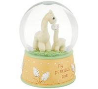 Precious Moments 179306 My Precious One Resin/Glass Giraffe Musical Snow Globe, Yellow
