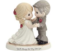Precious Moments 202006 You’ll Always Be My Little Girl Bisque Porcelain Figurine, One Size, Multicolored