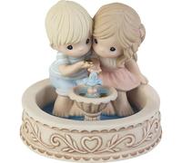 Precious Moments 203002 May All Our Wishes Come True Bisque Porcelain Figurine