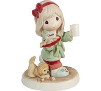 Precious Moments 211041 Santa’s On His Way Bisque Porcelain Figurine