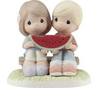 Precious Moments 213003 You’re One in A Melon Bisque Porcelain Figurine