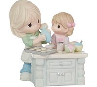 Precious Moments 223014 Grandmas are Moms with Lots of Frosting Bisque Porcelain Figurine