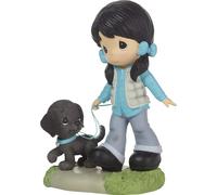Precious Moments 226401 I Labradore You Black Labrador Resin Figurine, Multicolor