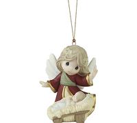 Precious Moments 231037 “Away in A Manger” Porcelain Ornament