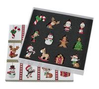 Precious Moments 231407 Twelve Moments of Christmas Resin Ornament Set