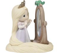 Precious Moments 241019 You’re A Princess Disney Rapunzel Bisque Porcelain Figurine