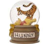 Precious Moments 241703 What A Pal What A Bear What A Friend Disney Winnie The Pooh Resin/Glass Musical Snow Globe