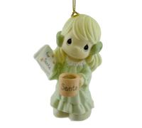 Precious Moments "A Warm Holiday Wish For You, Christmas Ornament