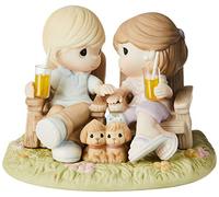 Precious Moments, Always Be By My Side, Bisque Porcelain Figurine, 104018