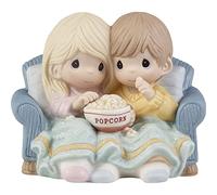 Precious Moments Couples Figurine | Life is Butter Together Bisque Porcelain Figurine | Gift for Wife, Girlfriend | Anniversary, Birthday Gift