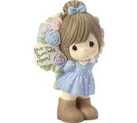 Precious Moments Figurine, PORCELAIN, Multicolor, One Size