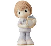 Precious Moments, Heart Of Gold, Bisque Porcelain Figurine, 143030