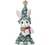 Precious Moments O Christmas Tree Mini Figurine | Resin Mini Figurine | Christmas Decor & Gifts