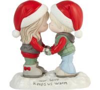 Precious Moments Our Love Keeps Us Warm Figurine