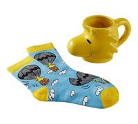 Precious Moments Peanuts Mug & Socks Set | Woodstock Mug & Socks | Gift Set