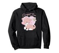 Precious Moments Purrfect Love Cat Sweet Cute Retro Kitty Pullover Hoodie