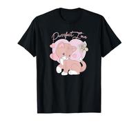 Precious Moments Purrfect Love Cat Sweet Cute Retro Kitty T-Shirt