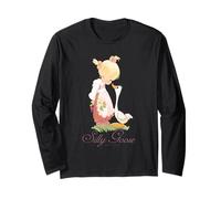 Precious Moments Silly Goose Script Sweet Girly Retro Long Sleeve T-Shirt