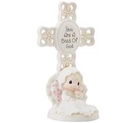 Precious Moments, You Are A Child Of God, Bisque Porcelain Cross, Girl, 4004681