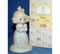 Precious Moments You Are Such A Purr-Fect Friend Porcelain Figurine