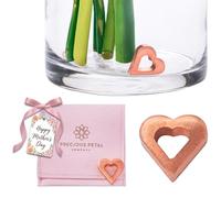 Precious Petal Co. Flower Food Alternative for Fresh Cut Flowers. Copper Charm Keeps Flower Water Clean and Clear. Just Place it in the Vase, Reusable (1)