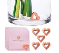 Precious Petal Co. Flower Food Alternative for Fresh Cut Flowers. Copper Charm Keeps Flower Water Clean and Clear. Just Place it in the Vase, Reusable (1)