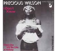 Precious Wilson - I don't know (1982) / Vinyl single [Vinyl-Single 7'']