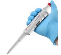 PRECIPETTE Pipette 0.1-1ml Micropipette Lab Single Channel Pipette High Precision Micro Pipettes Adjustable Volume Pipette with Autoclavable Lower Portion