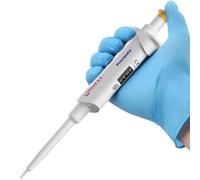 PRECIPETTE Pipette 0.1-2.0μl Micropipette Lab Single Channel Pipette High Precision Micro Pipettes Adjustable Volume Pipette with Autoclavable Lower Portion