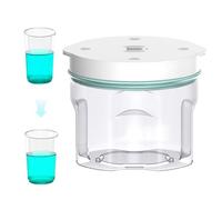 PRECIPETTE Resin Bubble Remover,>95kPa Strong Vacuum for Epoxy Resin, Silicone, Craft, Jewelry Making, 2L Airless Degassing Machine