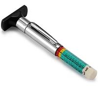 Precise 25mm Brand with Digital Color Code Tyre Measuring Pen Ruler Depth Gauge Tyre Tread (Dual Colour) Durable Design