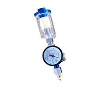 Precise Air Compressor Filter and Adjustable Pneumatic Pressure Gauge Combination Suitable for Paint Sprayers Industrial Industrial Airbrushes Water Separator