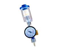 Precise Air Compressor Filter and Adjustable Pneumatic Pressure Gauge Combination Suitable for Paint Sprayers Industrial Industrial Airbrushes Water Separator