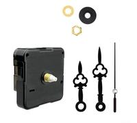 Precise Clock Movement for Decorative Wall Clocks and Repair Work with Extended Battery Life up to 6 Months on Single AA Cell (B)